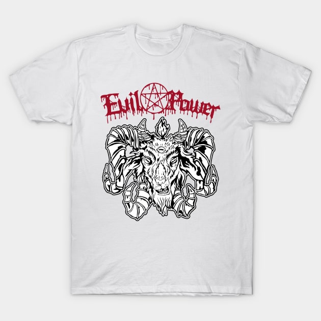 Evil Power T-Shirt by pontosix